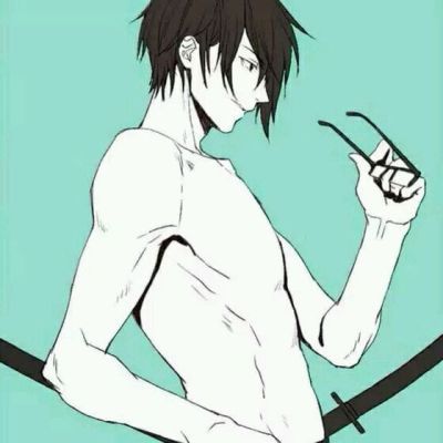 男生基佬冷酷头像动漫校园风左右系列一人一张