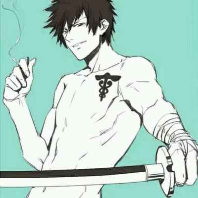 男生基佬冷酷头像动漫校园风左右系列一人一张