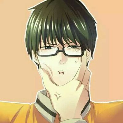 男生基佬冷酷头像动漫校园风左右系列一人一张