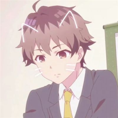 动漫情侣头像一对两张