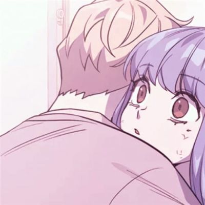 动漫情侣头像一对两张