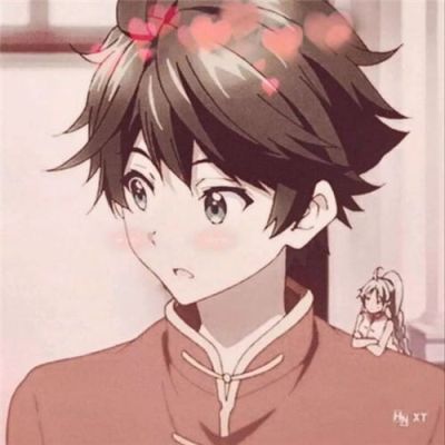 动漫情侣头像一对两张