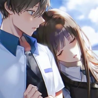 超甜动漫情侣头像