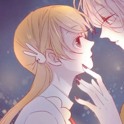 qq动漫情侣头像一左一右