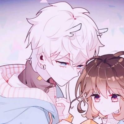 动漫情侣头像双人