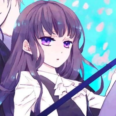 动漫情侣头像蓝色系