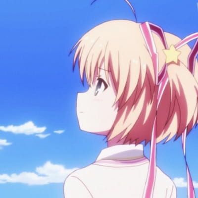 动漫情侣头像蓝色系