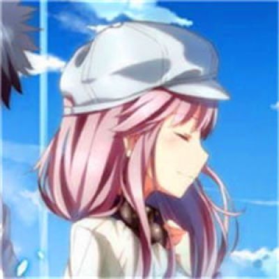 动漫情侣头像蓝色系