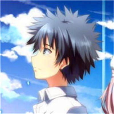 动漫情侣头像蓝色系