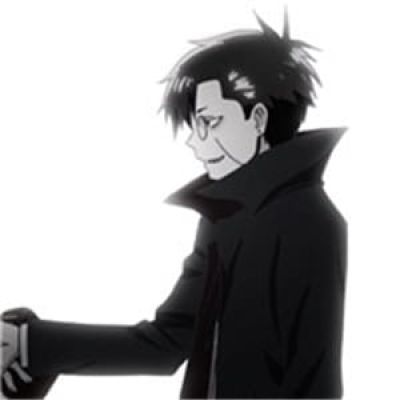 黑白动漫 情侣头像