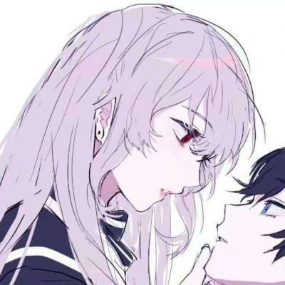 卡通动漫情侣头像