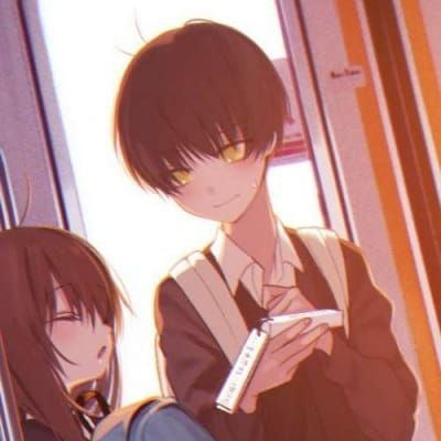 二次元动漫高冷情侣头像