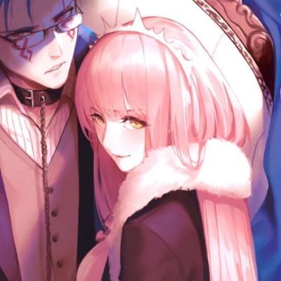 冷酷忧伤动漫情侣头像