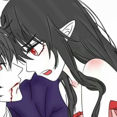 冷酷忧伤动漫情侣头像