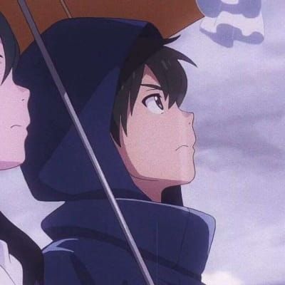 清新简单 动漫情侣头像