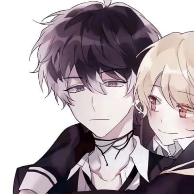 动漫情头 一对两张