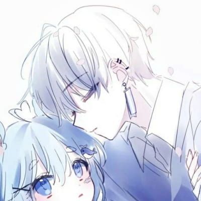 动漫情头 一对两张