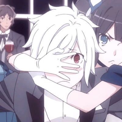 可爱动漫二次元情侣头像