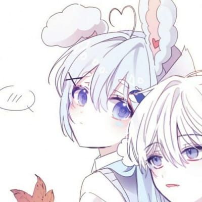 唯美可爱动漫情侣头像