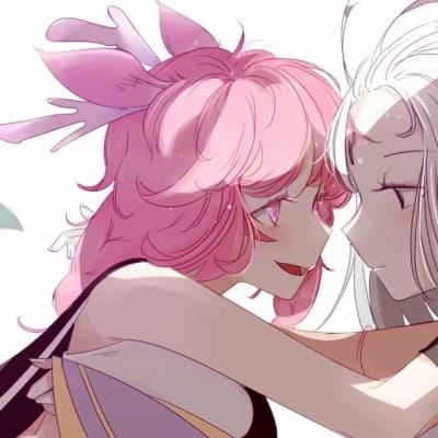 唯美漫画情侣头像