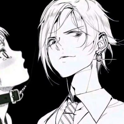 一对两张黑白魅力漫画情头