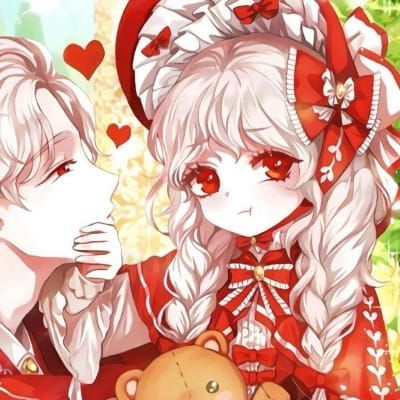 好看温柔的动漫情侣头像