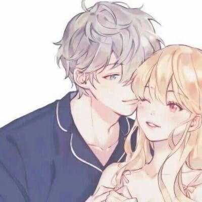 好看温柔的动漫情侣头像