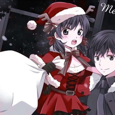 酷炫黑灰色情侣动漫头像