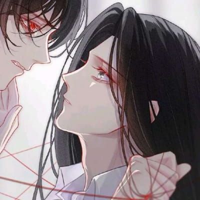 缠绵悱恻动漫情侣头像