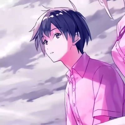 制服动漫情侣头像