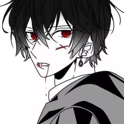 高冷霸气情侣头像动漫