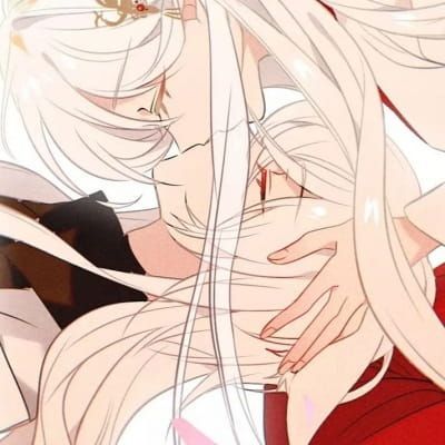 心动情侣头像动漫