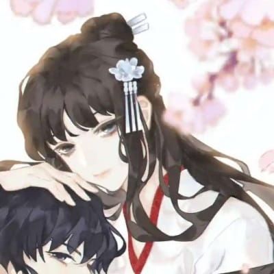 动漫情侣头像 两张一组