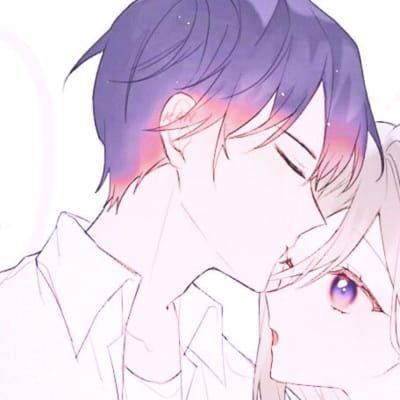 帅气温柔动漫情侣头像