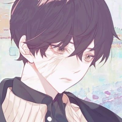 帅气温柔动漫情侣头像