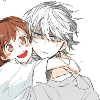 情侣头像两张一组动漫