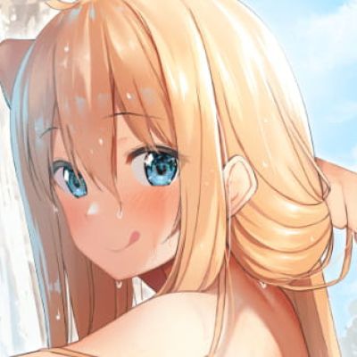 动漫女生金发头像 金色发系