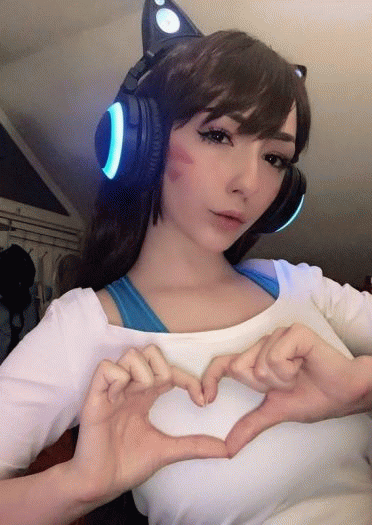 Eclair Marie 美女玩家cos守望先锋走红