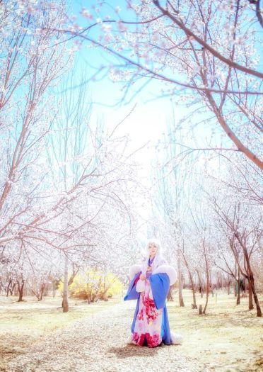 犬夜叉 凌月仙姬 cos正片