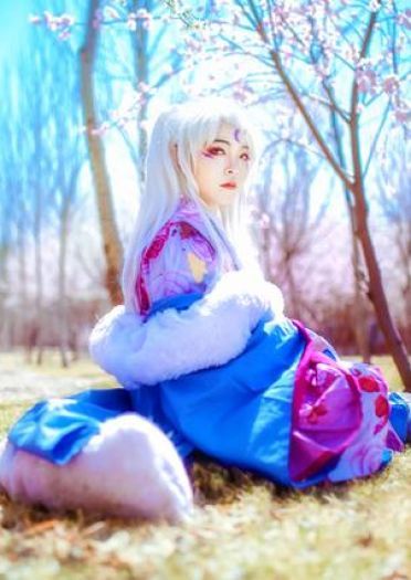 犬夜叉 凌月仙姬 cos正片