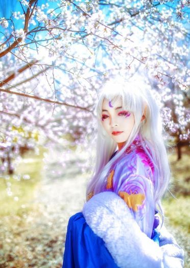 犬夜叉 凌月仙姬 cos正片