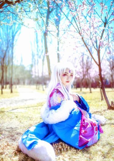 犬夜叉 凌月仙姬 cos正片