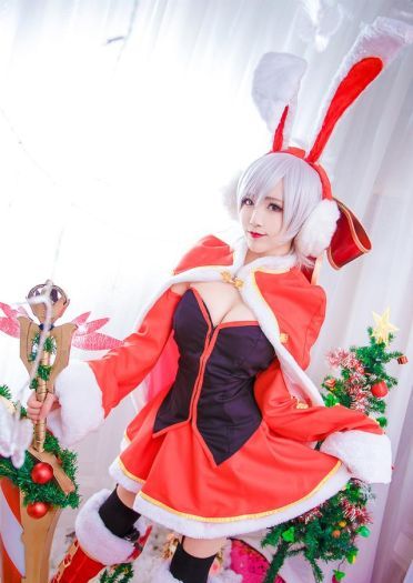 COS正片——英雄联盟之圣诞锐雯：我也要礼物