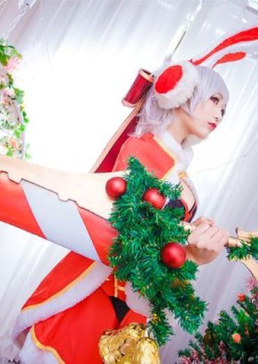 COS正片——英雄联盟之圣诞锐雯：我也要礼物