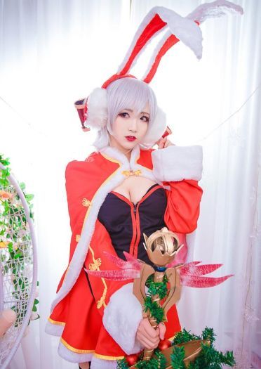 COS正片——英雄联盟之圣诞锐雯：我也要礼物