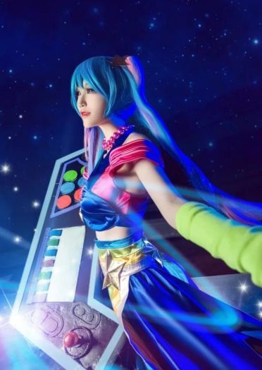 【授权】LOL英雄联盟 娑娜 电玩女神cos