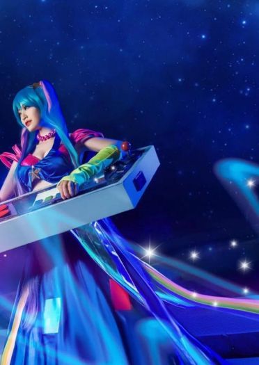 【授权】LOL英雄联盟 娑娜 电玩女神cos