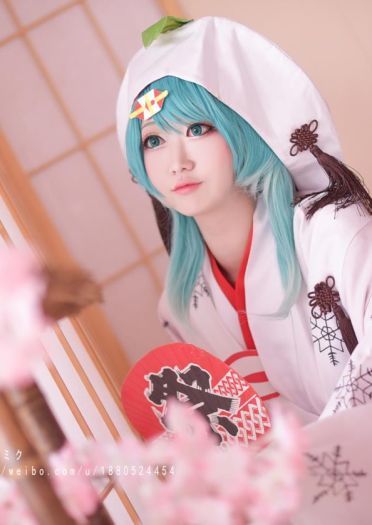 【授权】VOCALOID 初音未来Miku白无垢COS