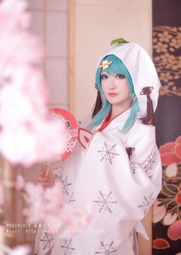 【授权】VOCALOID 初音未来Miku白无垢COS