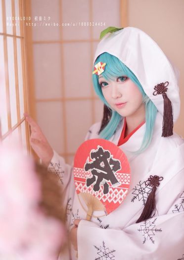 【授权】VOCALOID 初音未来Miku白无垢COS